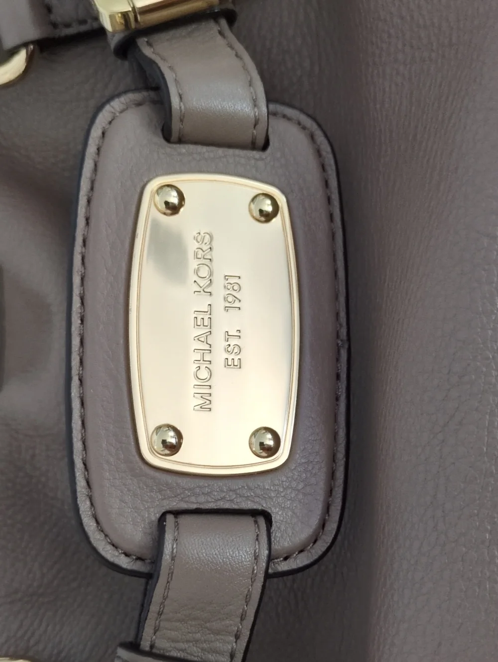 Michael Kors stylish taupe